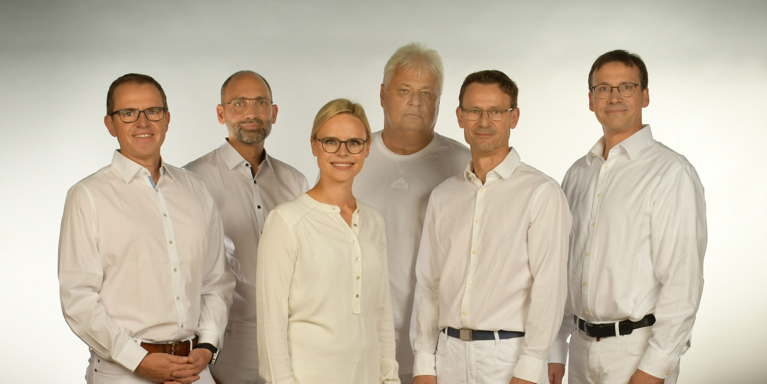 Ärzte weiß Gruppenfoto Ärzte in weiß